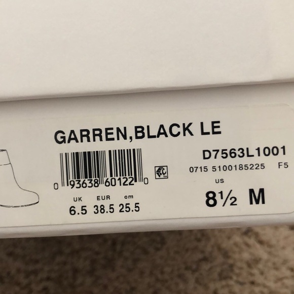 Black Suede and Leather Wedge Ankle Booties - Picture 5 of 7